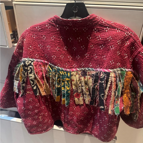 sapeyka Jackets & Blazers - SaPeyKa Bohemian Fringe Women's Jacket